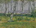 Lawton Parker: Ein windiger Tag (um 1910)