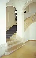 Seitlicher Aufgang