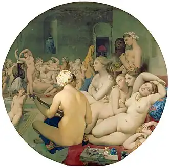 Jean-Auguste-Dominique Ingres, Das türkische Bad, 1862