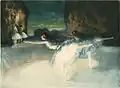 Le ballet, ca. 1920, Aquatinta, Auflage 250, Privatbesitz