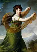 Pelagia Sapieha née Potocka, 1794, Warschauer Königsschloss