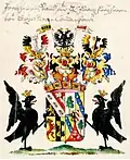 Freiherrliches Wappen Lebzeltern-Collenbach