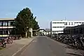 Zufahrt städtisches Gymnasium und Realschule