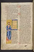 Lectionarium missae des Diakons und Kanonikers Marcwardus, Pergament, Halberstadt 1131-1147, Kulturstiftung Sachsen-Anhalt, Domschatz Halberstadt