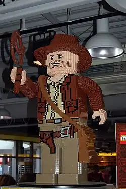 Nachbau der Lego-Figur im Legoland Windsor