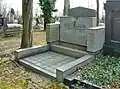 Grabstelle von Ludvík Lagus, 1934, Jüdischer Friedhof Žižkov