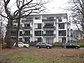 Mehrfamilienhaus Lehrhöfer Heide 7, Situation Januar 2020 (erbaut 2015/16)[25]