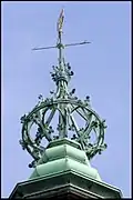 Detail des Turms