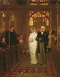 Edmund Blair Leighton, Bis dass der Tod uns scheidet, 1878