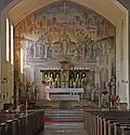 St. Katharina, Leimen, Chorausmalung