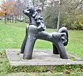 Skulptur in der Grünauer Allee