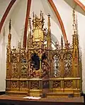 Jesus-Altar (2014, noch in der Petzoldt-Sakristei)