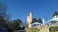 Lennebergturm mit dazugehörigem Restaurant
