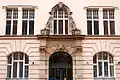 Fassade des Leo-Baeck-Hauses in Berlin, Sitz des Zentralrates der Juden in Deutschland