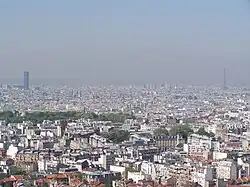 Luftaufnahme des Quartier du Père-Lachaise