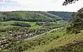 Im Jahr 2012 zog sich die A4 noch durch das Tal der Leutra