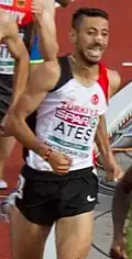 Levent Ateş erreichte als Achter des dritten Vorlaufs nicht das&nbsp;Finale