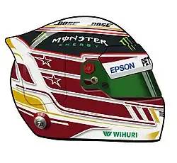2018: Lewis Hamilton Mercedes F1 W09