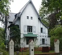 Libellenstraße 7, Pförtnerhaus, erbaut 1903