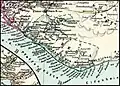 Kartenausschnitt Westafrikas (1868)