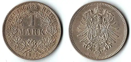 Darmstädter Einmark-Münze (1875)