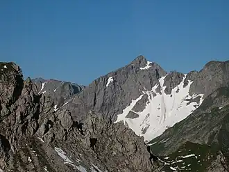 Liechelkopf von der Fiderepasshütte (2067&nbsp;m)