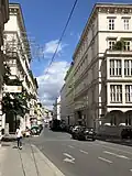 Bei der Türkenstraße, Blickrichtung stadtauswärts