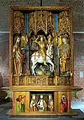 Bruneck um 1480–1490: Altarbild des heiligen Georg