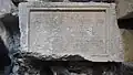 Armenischer Schriftzug am Kloster