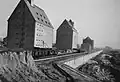Lindenauer Hafen mit Ha­fen­bahn­an­la­ge 1938