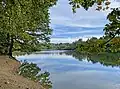 Nordufer an der Lingese-Talsperre