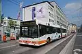 Obus 204 am Hessenplatz, der Endstelle der Linien 41 und 43