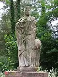 Ida-Statue im Althof von Schloss Hovestadt in Lippetal.
