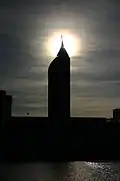 São Gabriel im Gegenlicht