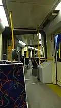 Fahrgastraum eines Articulado