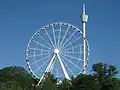 Das Riesenrad Lisebergshjulet, vor dem Tora getötet wird