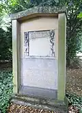 Ädikulaartige Stele, Lit.A, Nr. 222-223