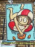 "Blub Blub", Paste-up Berlin