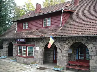 Bahnhofsgebäude in Livezi Ciuc