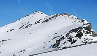 Gipfel von Süden