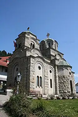 Die Verklärungskirche im Stadtzentrum