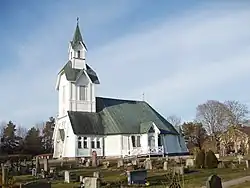 Kirche von Ljusterö in Mellansjö 2008
