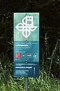 Lobsigensee – Schild Naturschutzgebiet