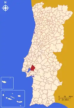 Position des Kreises Benavente
