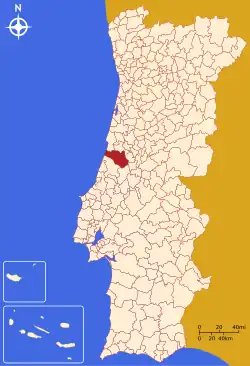 Position des Kreises Pombal