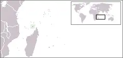 Karte von Îles Glorieuses