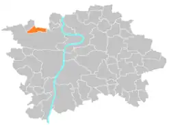 Lage von Nebušice