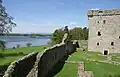 Innenansicht nordwestwärts zum See