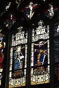 Fenster in der Chapelle du Pénity