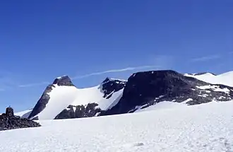 Lodalskåpa von Westen